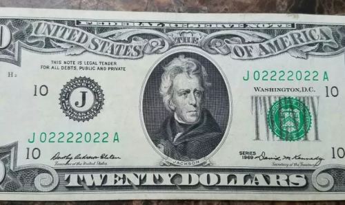 Worth-A-Lot-Or?-Mint-1969-20$-Binary-Fancy-Bill!-Must-See!